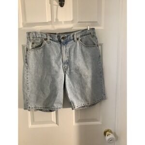 Vintage 1990s Levis 550 Orange ®‎ Tab Jean Shorts, Size 36X00 RELAXED FIT